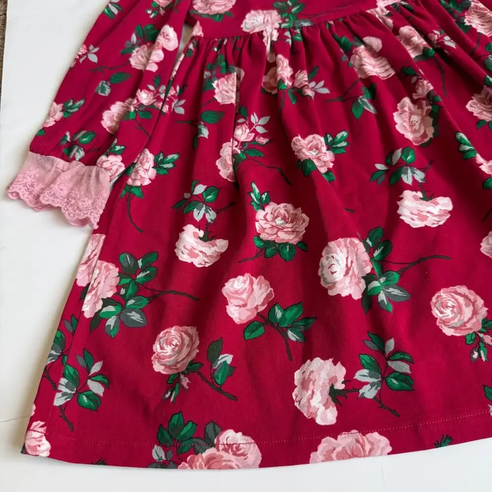 Matilda Jane Rosebud Lap Dress & Big Ruffles Pants Girls 6 - Picture 5 of 14